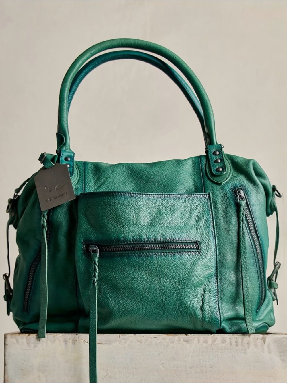 🆕 WE THE FREE | EMERSON TOTE BAG | GREENERY | EMERALD ✨SOLD OUT✨